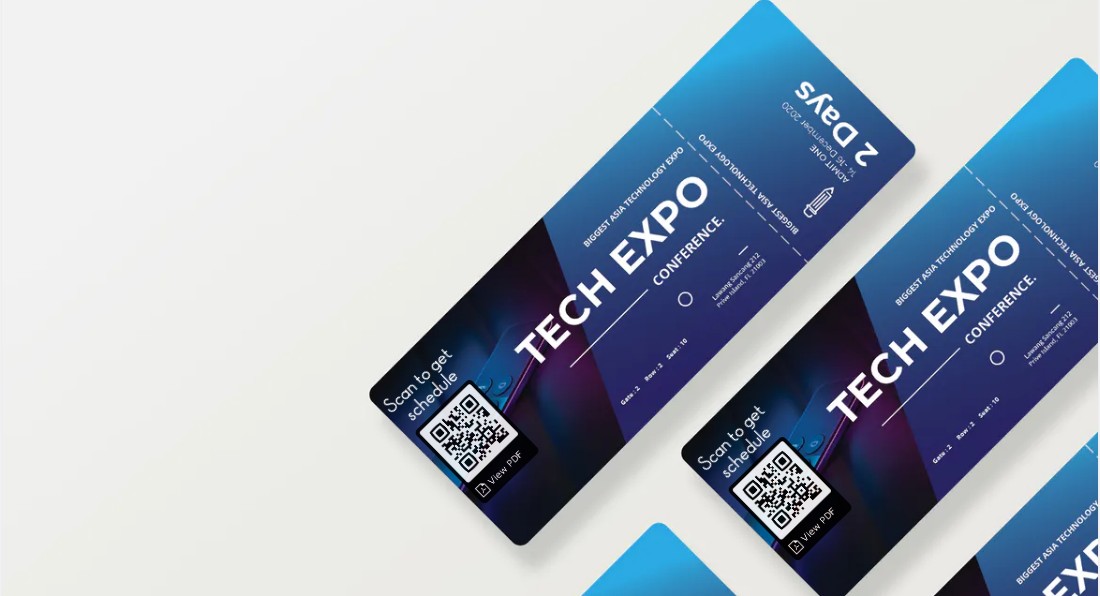 QR Codes on Tickets QR Code Generator