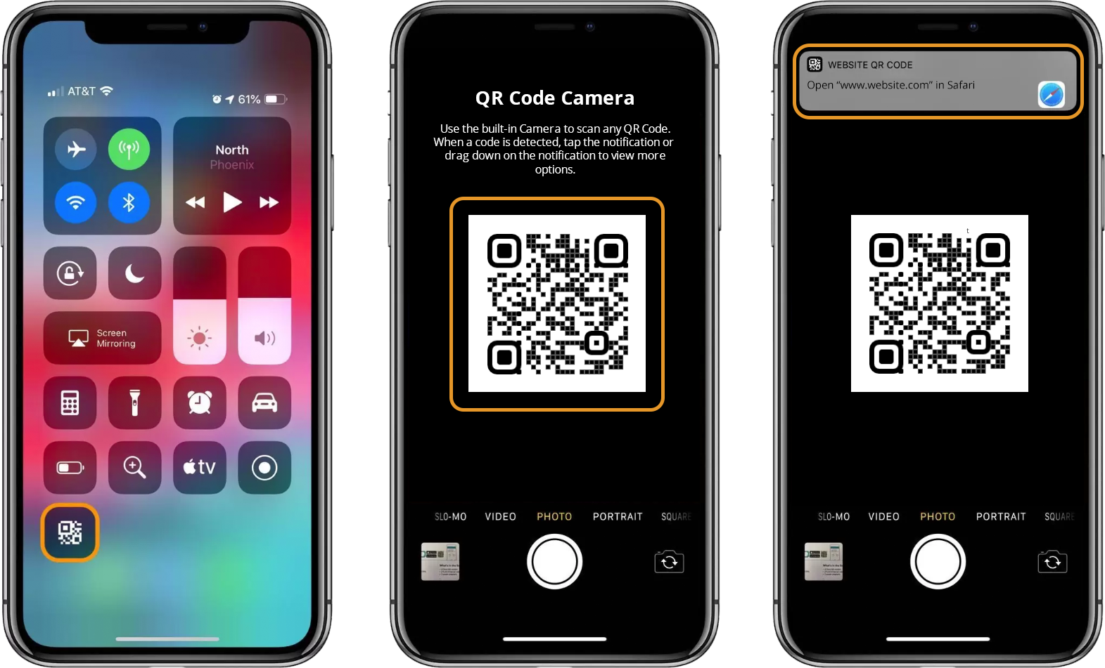 How to scan QR code on iPhone - Free QR Code Generator Online