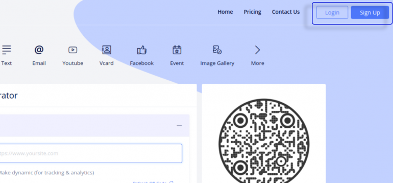 Qr vcard генератор
