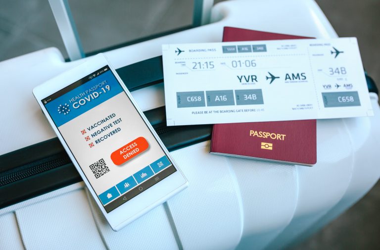 QR Codes for Health Passports