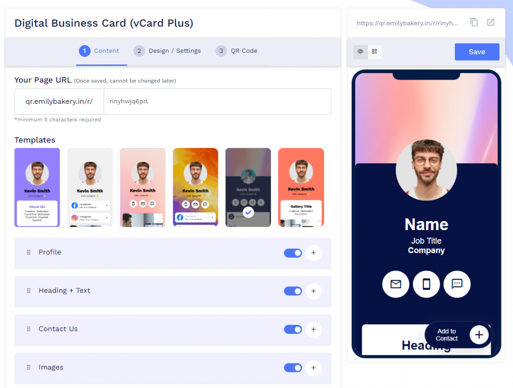 How to Select the Right Digital Business Card Generator? Free QR Code