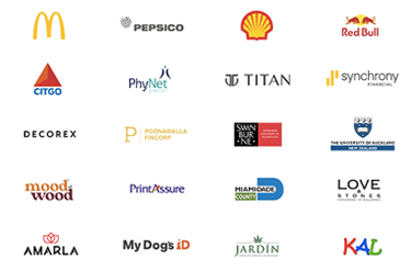 QR Code Generator Top brand logos